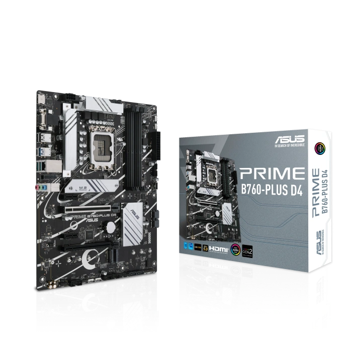 ASUS PRIME B760-PLUS D4 – Powerful ATX Gaming Motherboard