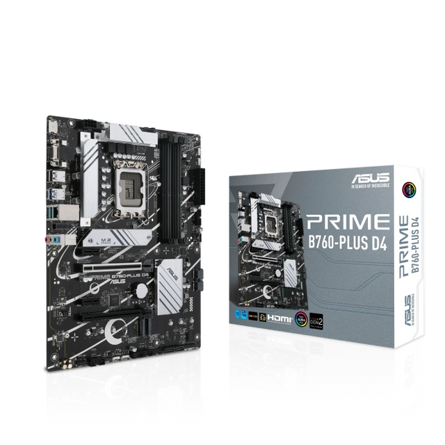 ASUS PRIME B760-PLUS D4 – Powerful ATX Gaming Motherboard