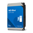 Western Digital WD Blue 1TB hard drive on a white background