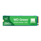 Western Digital WD Green SN350 SSD 250GB PCIe Gen3x4 NVMe speed up to 2400MB/s