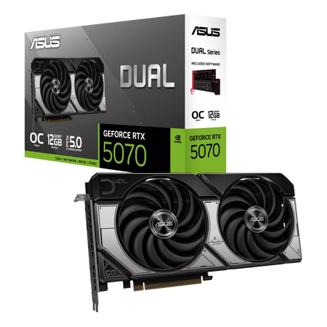 ASUS Dual GeForce RTX 5070 12GB GDDR7 OC Edition