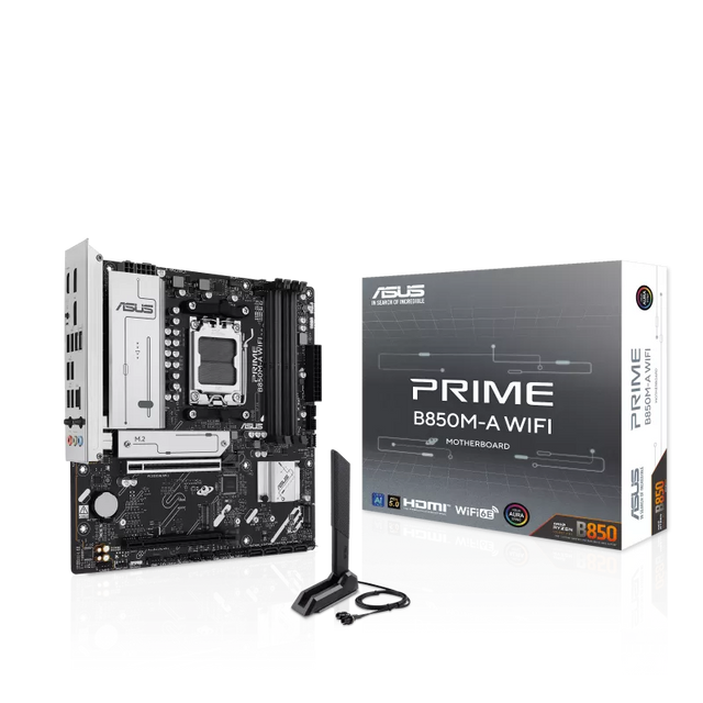 ASUS PRIME B850M-A WIFI AMD AM5 Gaming Motherboard
